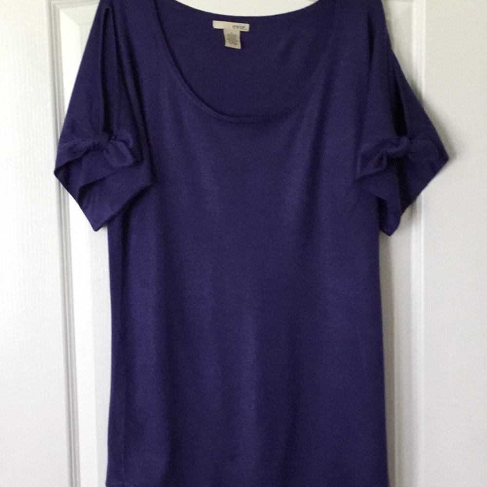 Misses/ladies purple knit top